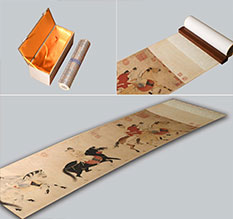 蔡甸馆藏书画复制博物馆书画复制服务